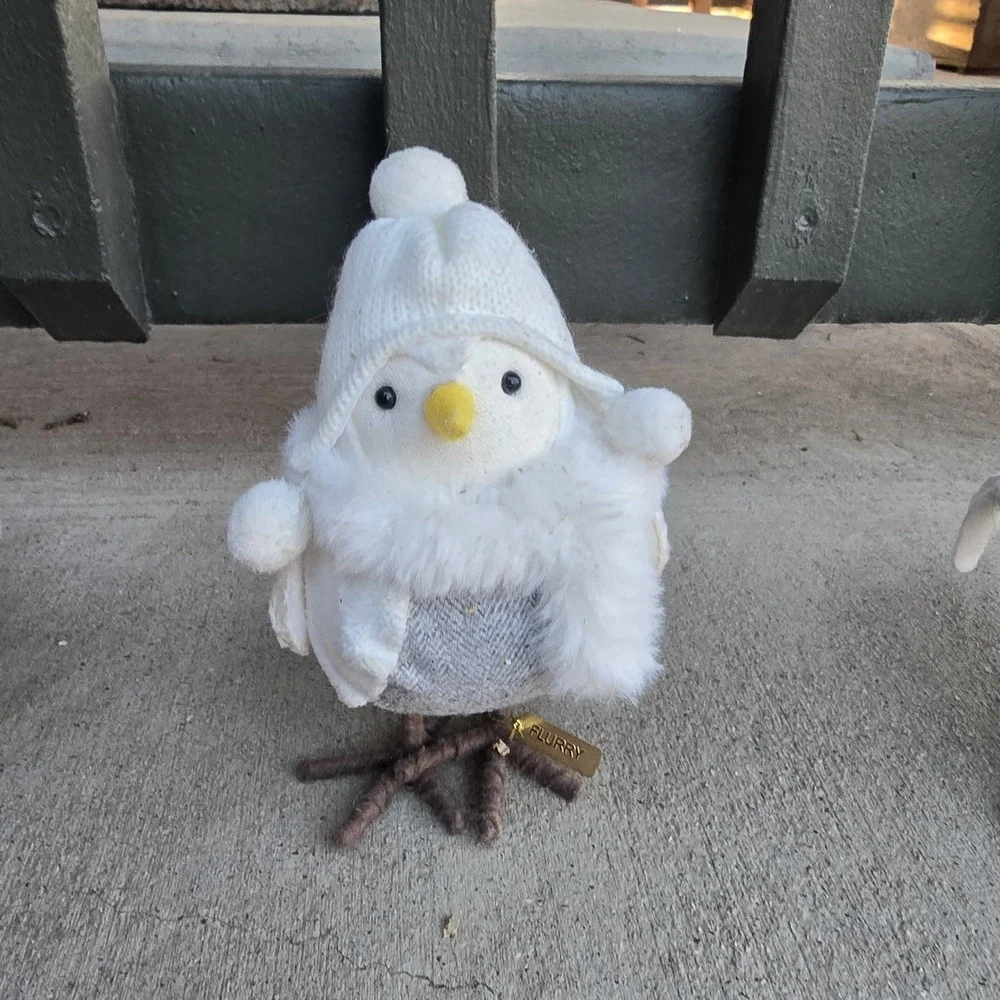 Lot of 4 Target Wondershop Winter Birds 2021/ 2022 Tricot,Flurry,Weft, Dewey,